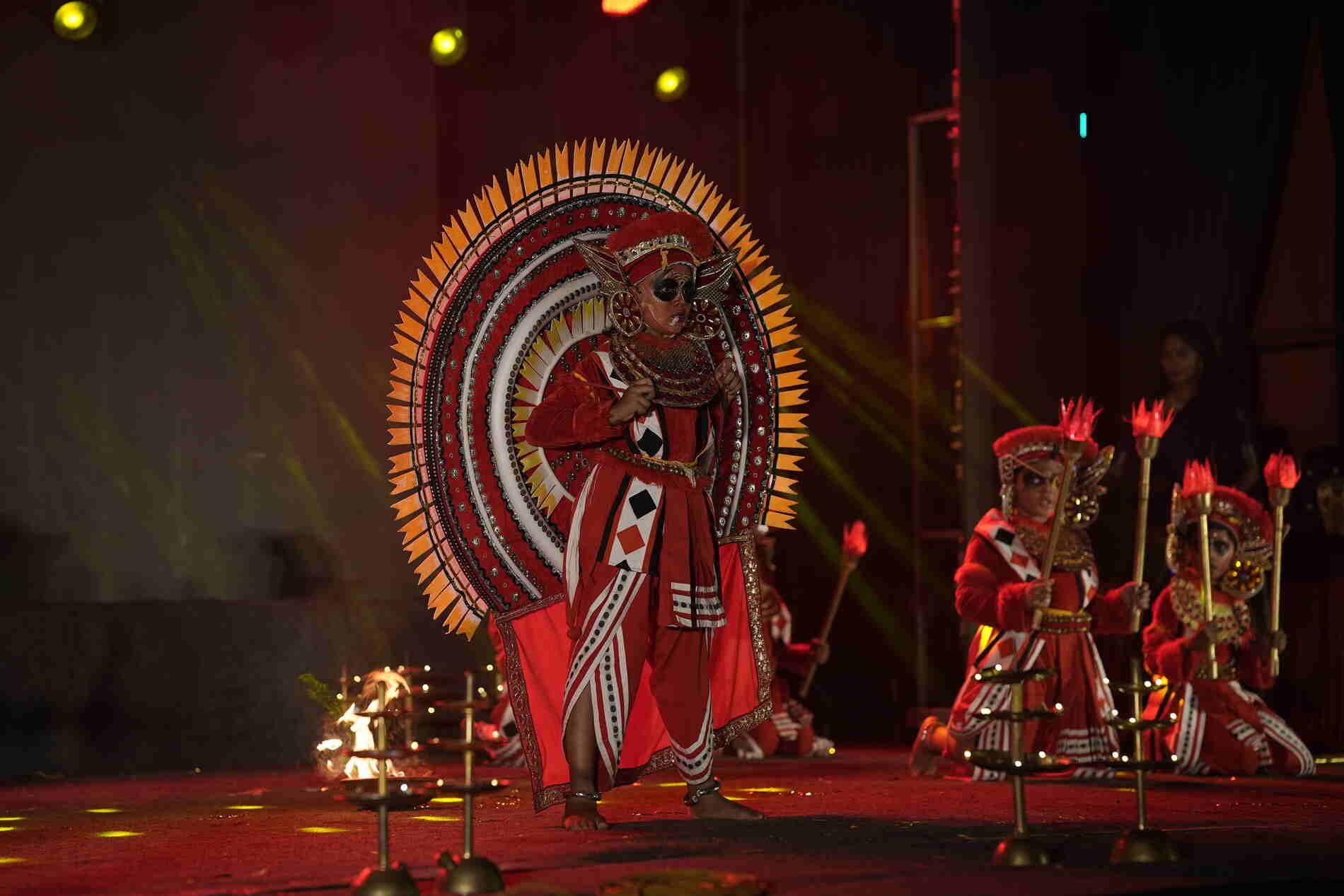 Theyyam Performance.